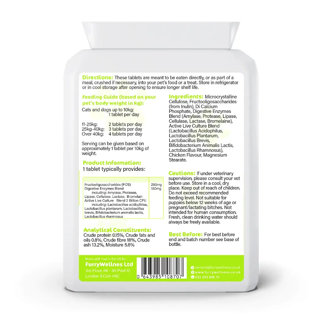 03_Furry Wellness - Pet Probiotics 2 Billion cfu_straight_back.webp