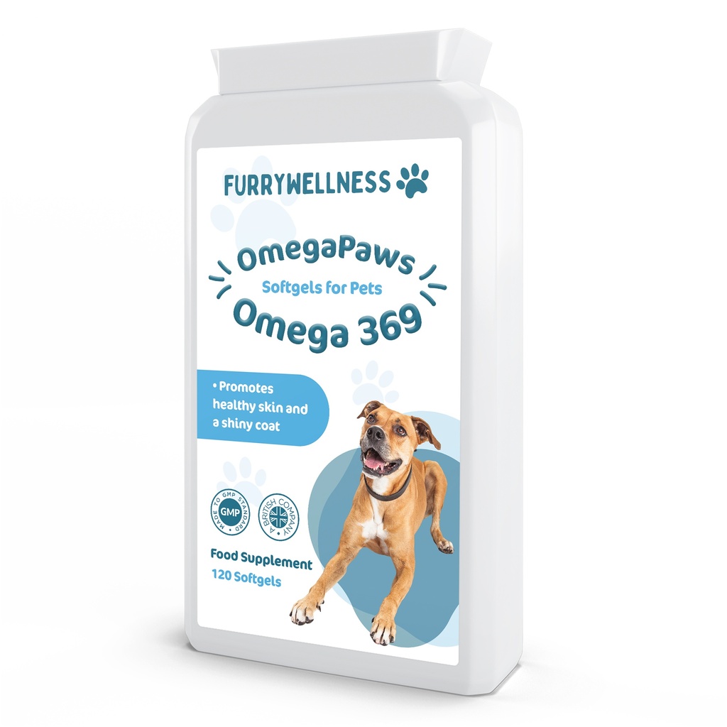 Omega Paws - 1000mg 120 Softgels